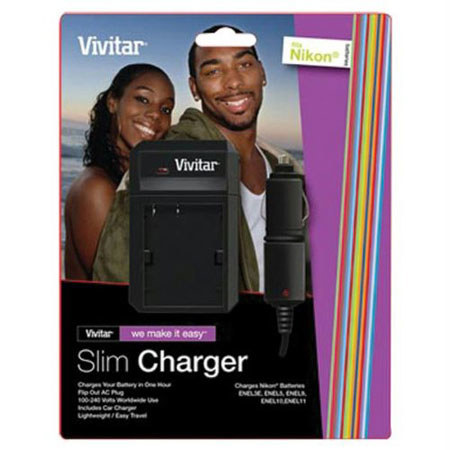 Vivitar SC-EL9 Battery Charger for EL-9 Nikon Camera