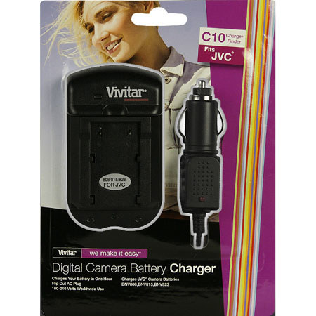 Vivitar Universal Battery Charger for JVC Lithium-Ion Batteries #VIVSCJVC