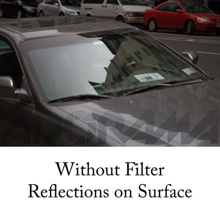 Vivitar Circular Polarizer (CPL) Glass Filter, 58mm