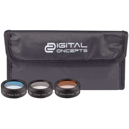 Vivitar Digital Concepts Graduated Lens Filter Kit for DJI Phantom 4 Pro Drone