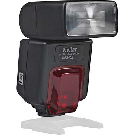 Vivitar DF340Z-N Digital TTL Shoe Mount Flash for Nikon i-TTL, Guide Number 34 M / 112 ft (@50mm ISO 100)
