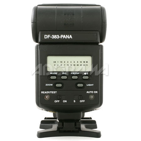 Vivitar DF-383 Digital TTL Shoe Mount Auto-Focus Flash f/Panasonic