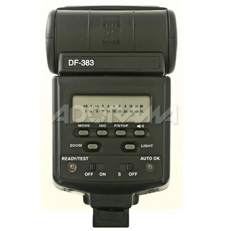 Vivitar DF-383 Digital TTL Shoe Mount Auto-Focus Flash f/Pentax