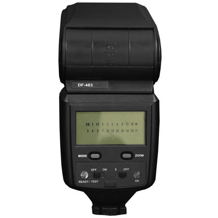 Vivitar DF-483 Pro Wireless Digital TTL Shoe Mount Flash f/Nikon
