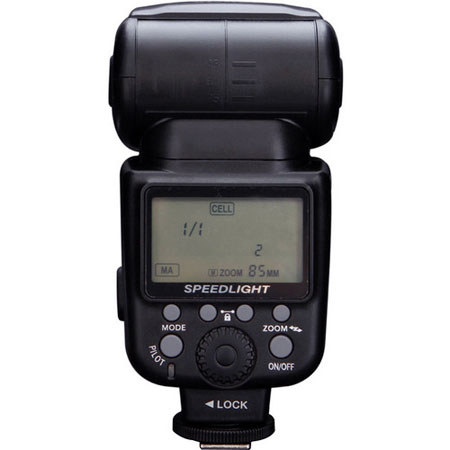 Vivitar DF-583 18-180mm Power Zoom DSLR Flash for Canon
