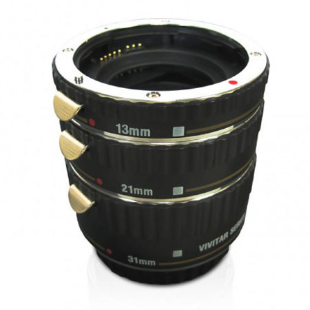Vivitar 3-Set Extension Tubes for Nikon