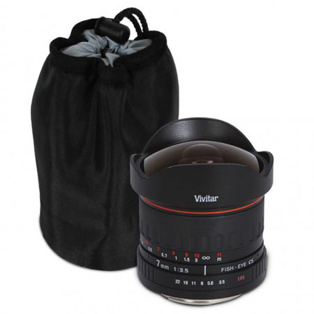 Vivitar 6" Deluxe Lens Pouch