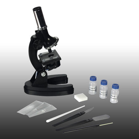 Vivitar VIVMIC3 MIC-3 900 Power Beginner Microscope Set