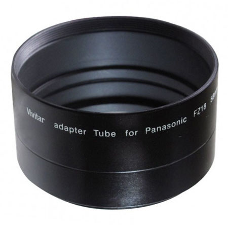 Vivitar 58mm Conversion Lens Adapter for Panasonic FZ18 Cameras
