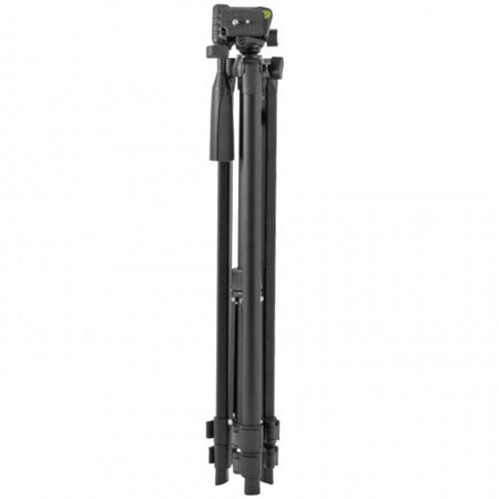 Vivitar TR-75  Tripod  with 3-Way Pan Head - Black
