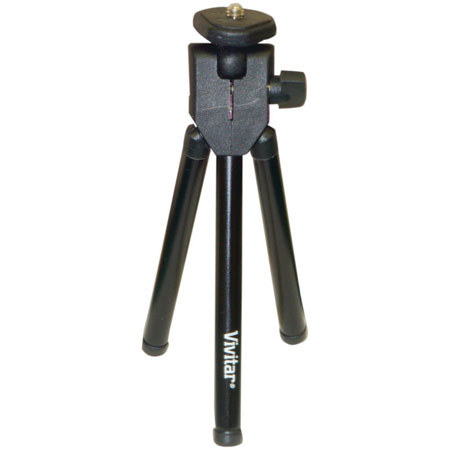 Vivitar 9" Mini Tripod, Black