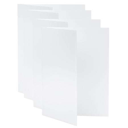 V-FLAT WORLD Tabletop V-Flat Small (18"x12"), 4-Pack, White