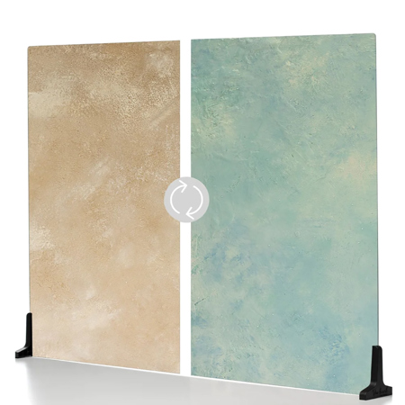 V-FLAT WORLD Double Sided Duo Board Backdrop Miami Sky/Sahara Sand 30 x 40"