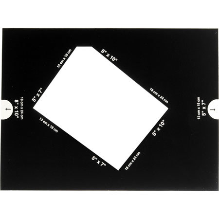 Adorama CPM22110 2-in-1 Cropper - Large (5x7 and 8x10)