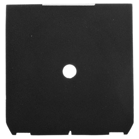 Adorama 1409 Lensboard Blank with Pilot Hole,Fits Wista