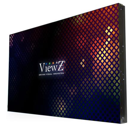 ViewZ VZ-55ENB 55" Full HD Extreme-Narrow Bezel Video Wall Monitor with Speakers
