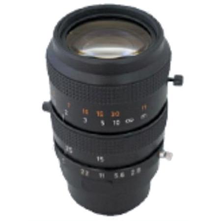 ViewZ 8-48mm F1.0 Manual Zoom Lens with C-Mount, Manual Iris