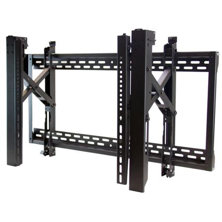 ViewZ VZ-XMS Spring Loaded Scissor Video Wall Mount for UNB, NB & UHD Monitors