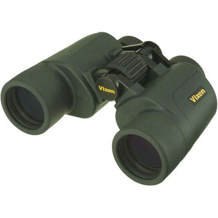 Vixen Optics 8x42 CFW Ascot Porro Prism Binocular, 8.2 Deg Angle of View, Green