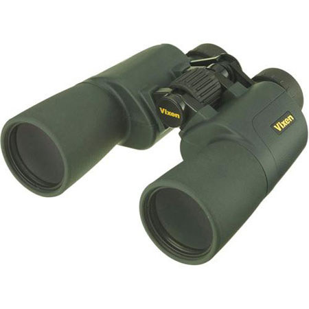 Vixen Optics 10x50 CFW Ascot Porro Prism Binocular, 6.5 Deg Angle of View, Green