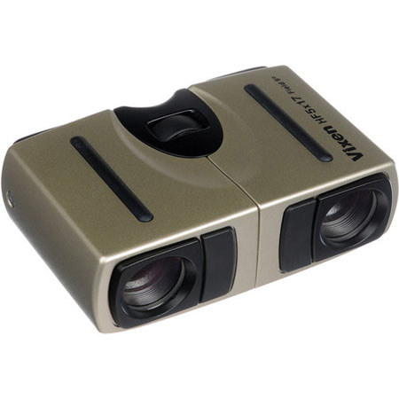 Vixen Optics 5x17 DCF Roof Prism Binocular, 9.0 Degree Angle of View, Gray