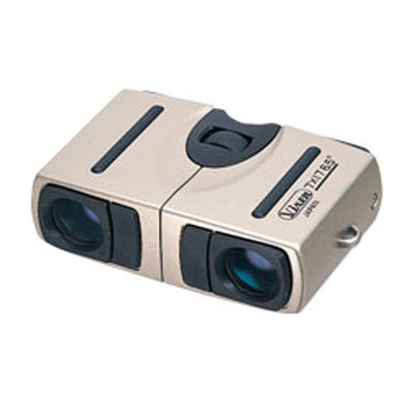 Vixen Optics 7x17mm Roof Prism Binocular, 6.5 Degree Angle of View, Silver