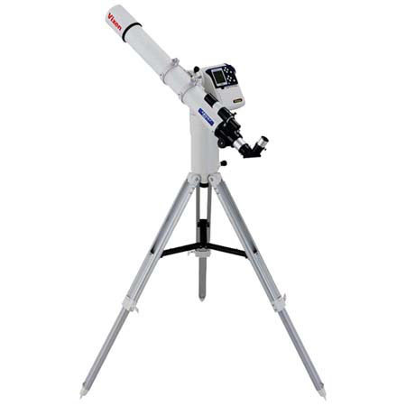 Vixen A80MF 80mm (3.2") Achromatic Refractor Telescope with SkyPod Mount and Half Pillar
