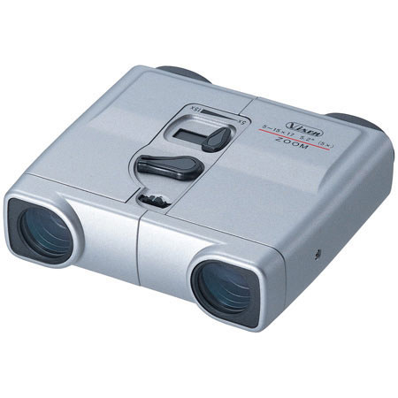Vixen 5-15x17 Super Compact Roof Prism Binocular, 5.2 Deg Angle of View at 5x