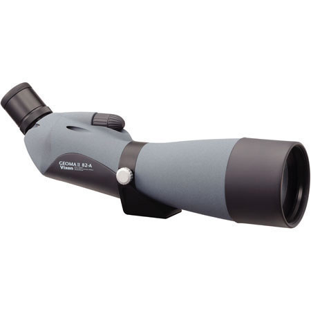 Vixen Geoma II 82-A, 21-63x82mm Angled Spotting Scope with Dual Focus System