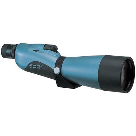 Vixen Geoma Pro 82S Waterproof Spotting Scope Straight, with 20 - 60x Zoom Eyepiece and Aiming Sight, on Porta Mount