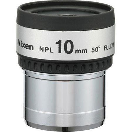 Vixen 10mm PLOSSL NPL Series 1.25" Eyepiece with 50 Degree Field of View #39204