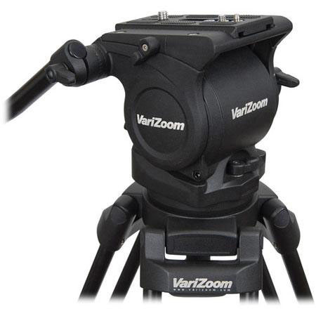 VariZoom VZ-FH100 100Mm Fluid Head, Pan, Tilt Drag, Counterbalance Adjustments