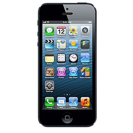 Apple iPhone 5 4G LTE Smartphone on iOS 6 with 16GB Hard Drive, Black
