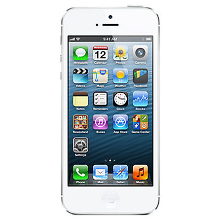 Apple iPhone 5 4G LTE Smartphone on iOS 6 with 16GB Hard Drive, White