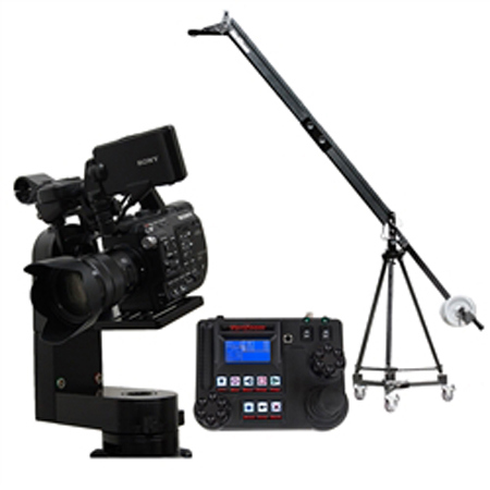 VariZoom Quick Jib Camera Crane with CPM-K3 Remote Head & Console Controller