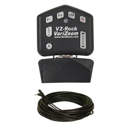 VariZoom VZ-Rock Miniature Full-Featured Variable Rocker Control for DV Camcorders with LANC Jack - With VariZoom 20" Cable For LANC and Panasonic DVX Controllers