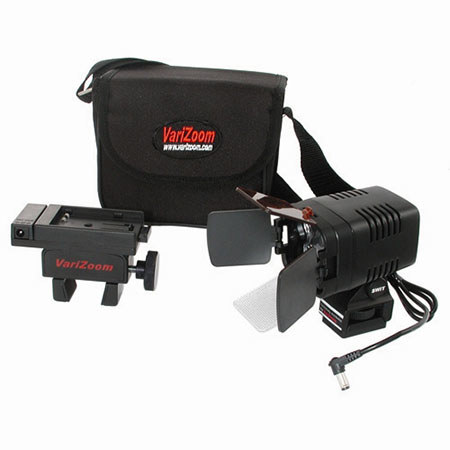 VariZoom S-2010F Dimmable On Camera LED Light for Sony miniDV Battery - #1103581