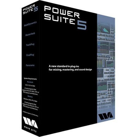 Wave Arts Power Suite 5 Mixing and Mastering Plug-in Bundle