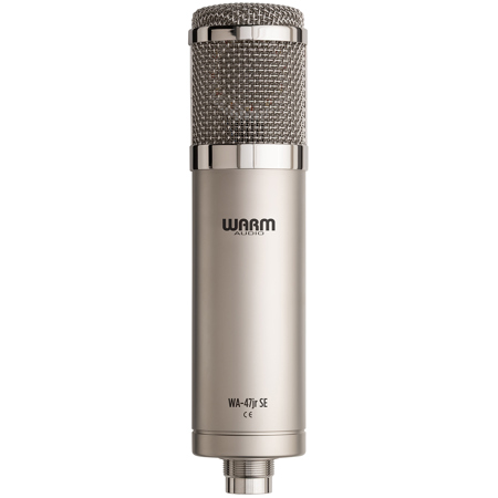 Warm Audio WA-47jr '47Style Studio Essential Large Diaphragm Cardioid Microphone Nickel