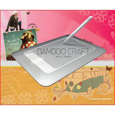 Wacom Refurbished Bamboo Craft Pen & Touch - "Refurbished by Wacom USA"