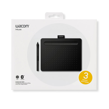 Wacom Intuos S Bluetooth, Black CTL-4100WLK-N