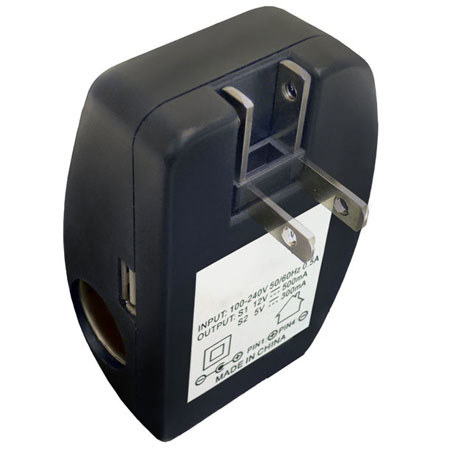 Wagan 2435 Cell Phone/PDA Traveler's Adaptr, DC/USB