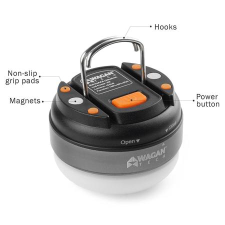 Wagan Brite-Nite LED Dome Lantern, 150 Lumens, 3x AAA Batteries