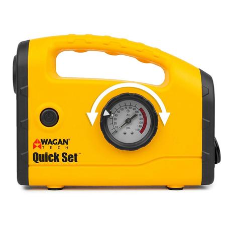 Wagan quick set inflator compressor discount