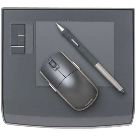 Wacom Intuos3 USB 4"x 5" Graphics Tablet with Pentools, for PC & Mac #PTZ430