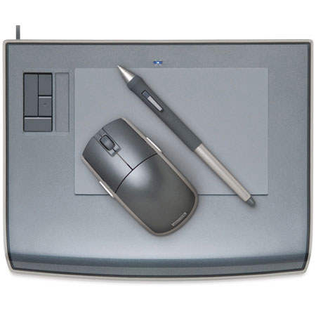 Wacom Intuos3 USB 4"x 6" Graphics Tablet with Pentools, for PC & Mac #PTZ431W