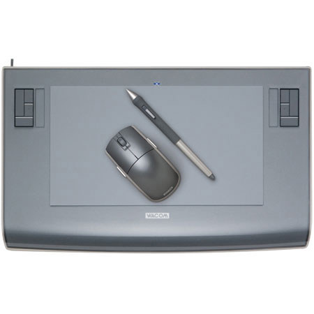Wacom Intuos3 USB 6"x 11" Graphics Tablet A5 Wideformat with Pentools, for PC & Mac