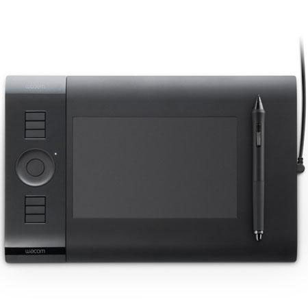 Wacom Intuos4 Small Tablet with Grip Pen, Mouse & Software, Black