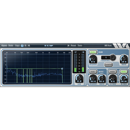 Wave Arts MR Hum and Buzz Removal Native Software Plug-In, Electronic Download