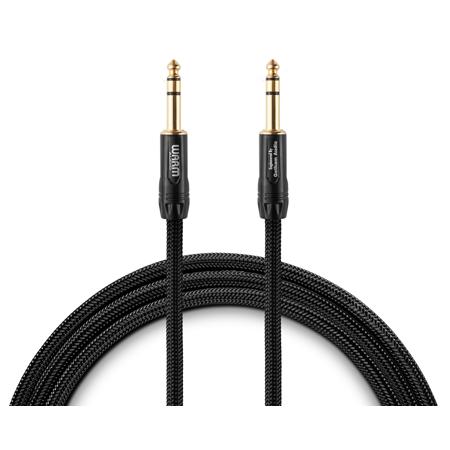 Warm Audio Premier Series Studio & Live TRS Cable, 10', Black
